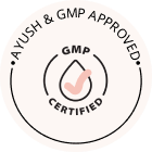 icon of Ayush and GMP Approved